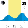 Steinhatchee tide chart for Tuesday, January 25, 2022