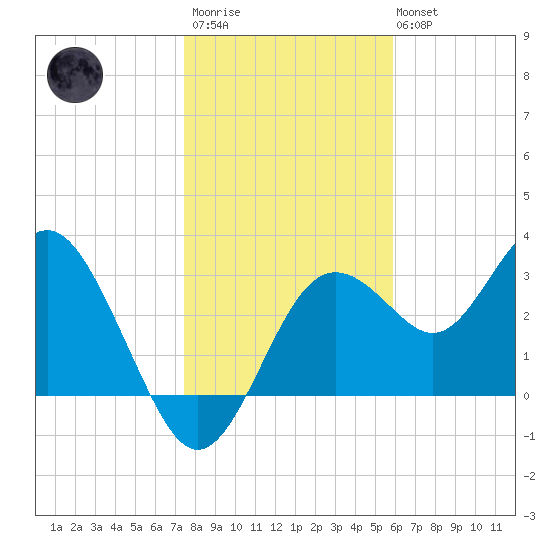 Steinhatchee tide chart for Thursday, January 11, 2024