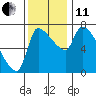 Stella tide chart for Thursday, November 11, 2021