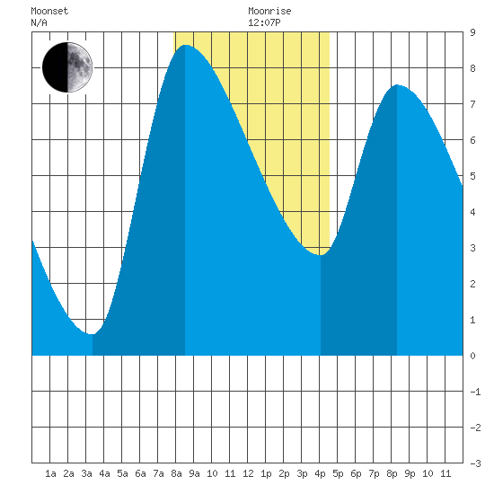 Stella tide chart for Thursday, December 29, 2022