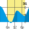 Stella tide chart for Wednesday, July 31, 2024