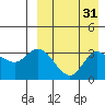 Steller Cove tide chart for Thursday, August 31, 2023