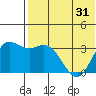 Steller Cove tide chart for Saturday, May 31, 2025