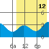 Steller Cove tide chart for Tuesday, August 12, 2025