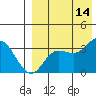 Steller Cove tide chart for Thursday, August 14, 2025