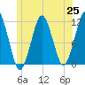 Stone Island tide chart for Friday, June 25, 2021