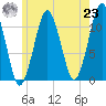 Stone Island tide chart for Friday, July 23, 2021