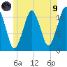 Stone Island tide chart for Friday, July 9, 2021
