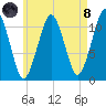 Stone Island tide chart for Sunday, August 8, 2021