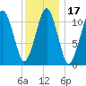 Stone Island tide chart for Friday, January 17, 2025