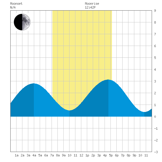 Blessing Plantation tide chart for Friday, December 10, 2021