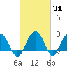 Blessing Plantation tide chart for Friday, January 31, 2025