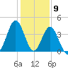 Sunset Beach Seashore tide chart for Tuesday, January 9, 2024