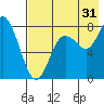 Sutwik Island tide chart for Wednesday, July 31, 2024