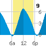 Tacony-Palmyra Bridge tide chart for Tuesday, February 9, 2021