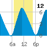 Tacony-Palmyra Bridge tide chart for Thursday, December 12, 2024