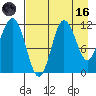 Takli Island tide chart for Wednesday, August 16, 2023