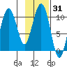 Takoma Cove tide chart for Friday, January 31, 2025