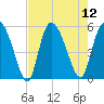 Bluff Islands tide chart for Tuesday, August 12, 2025