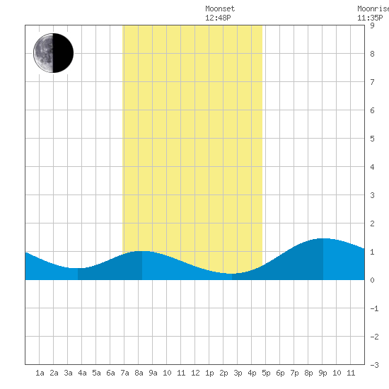 Taylors Island tide chart for Friday, November 22, 2024
