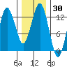 The Summit tide chart for Saturday, January 30, 2021