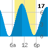 Thunderbolt tide chart for Friday, January 17, 2025