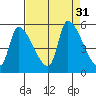 Tillamook tide chart for Wednesday, August 31, 2022