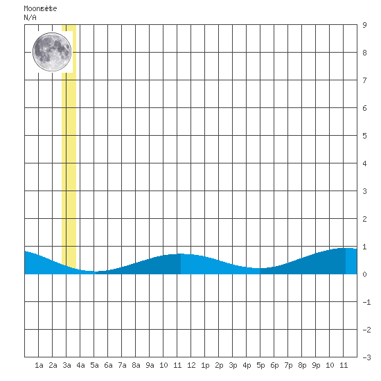 Tin City tide chart for Friday, June 21, 2024