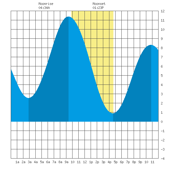 Tonki Bay tide chart for Friday, January 8, 2021
