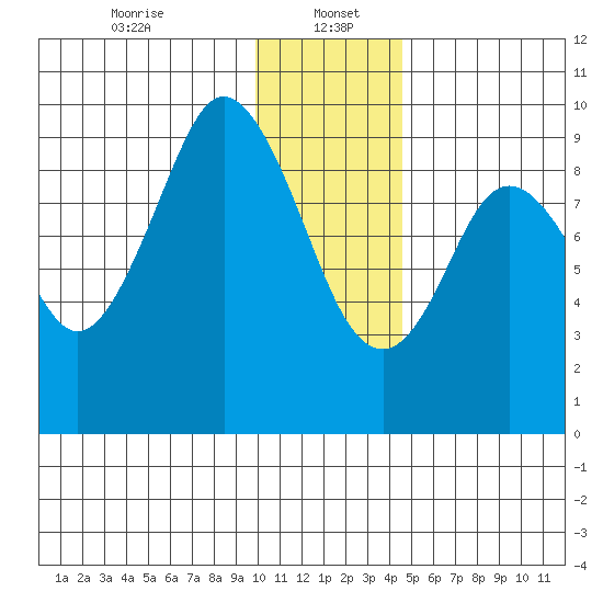 Tonki Bay tide chart for Friday, January 5, 2024