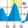 Tonki Bay tide chart for Saturday, January 31, 2026