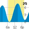 Toogoodoo Creek tide chart for Sunday, August 25, 2024