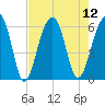 Toogoodoo Creek tide chart for Tuesday, August 12, 2025