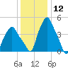 Troy tide chart for Tuesday, January 12, 2021
