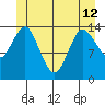 Petersburg tide chart for Wednesday, June 12, 2024