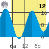 Tutka Bay tide chart for Monday, May 12, 2025