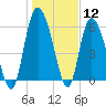 Tybee Island tide chart for Friday, January 12, 2024