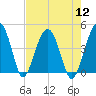 US 17 Bridge tide chart for Friday, August 12, 2022