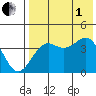 Udamat Bay tide chart for Friday, August 1, 2025
