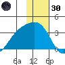 Unalga Bight tide chart for Monday, December 30, 2024