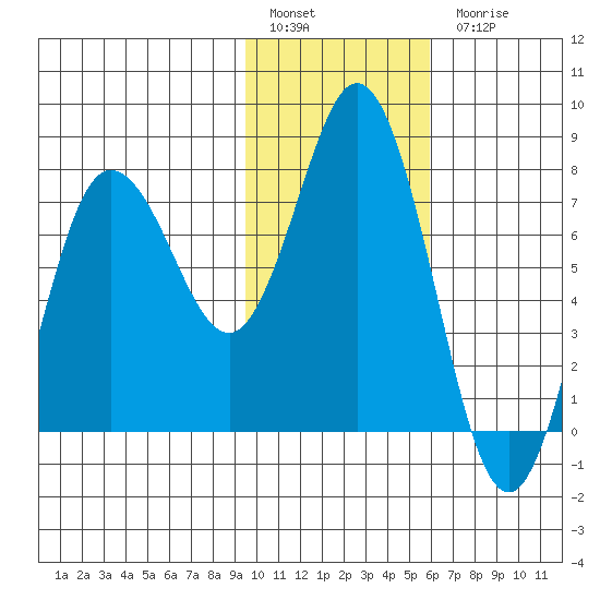 Unavikshak Island tide chart for Friday, January 29, 2021