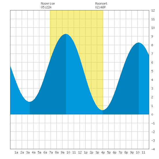 Vaill Island tide chart for Friday, November 29, 2024