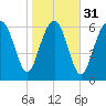 Vernon View tide chart for Wednesday, January 31, 2024
