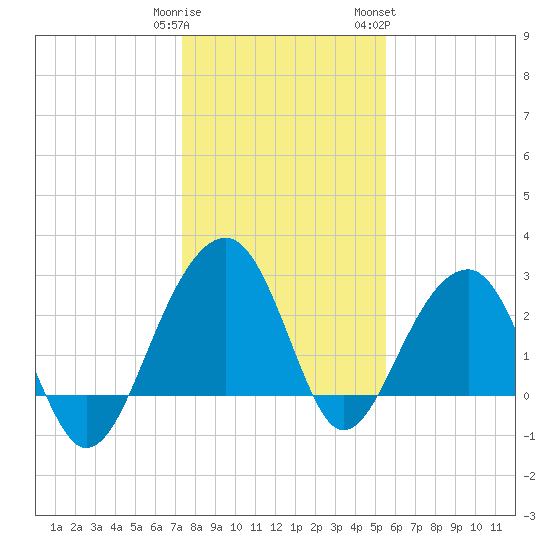 Bonneau Ferry tide chart for Monday, January 11, 2021