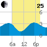 Bonneau Ferry tide chart for Tuesday, July 25, 2023