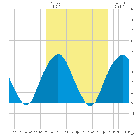 Brooklyn Navy Yard tide chart for Sunday, March 14, 2021