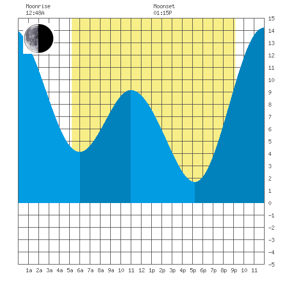 Henderson Bay tide chart for Friday, June 28, 2024
