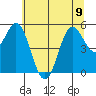 Wedderburn tide chart for Friday, June 9, 2023