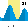 Wedderburn tide chart for Thursday, November 23, 2023