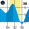 Wedderburn tide chart for Monday, December 30, 2024